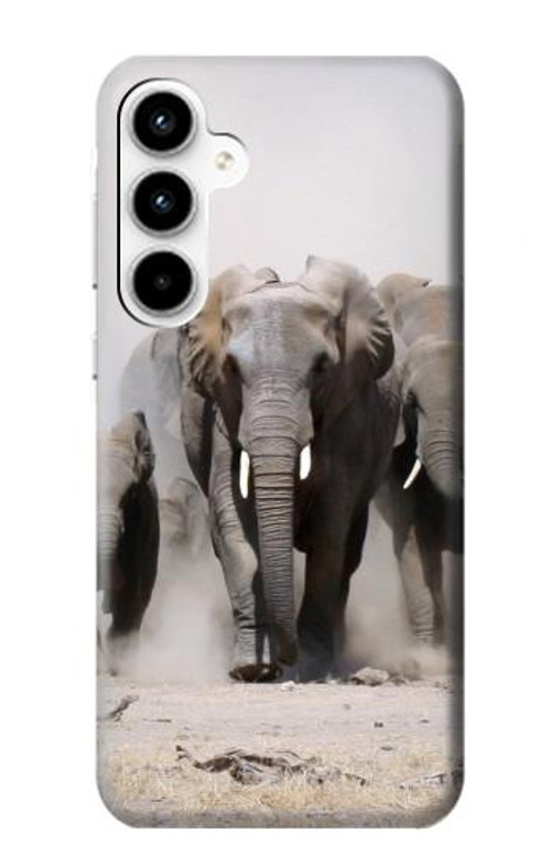 S3142 African Elephant Case Cover Custodia per Samsung Galaxy A35 5G S3142 African Elephant Case Cover Custodia per Samsung Galaxy A35 5G