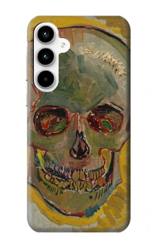 S3359 Vincent Van Gogh Skull Case Cover Custodia per Samsung Galaxy A35 5G