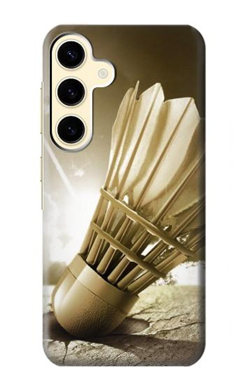 S0979 Badminton Sport Art Case Cover Custodia per Samsung Galaxy S24 S0979 Badminton Sport Art Case Cover Custodia per Samsung Galaxy S24
