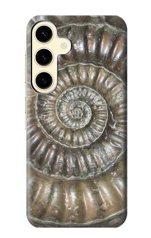 S1788 Ammonite Fossil Case Cover Custodia per Samsung Galaxy S24
