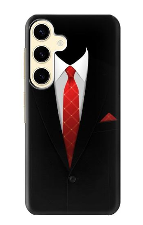 S1805 Black Suit Case Cover Custodia per Samsung Galaxy S24