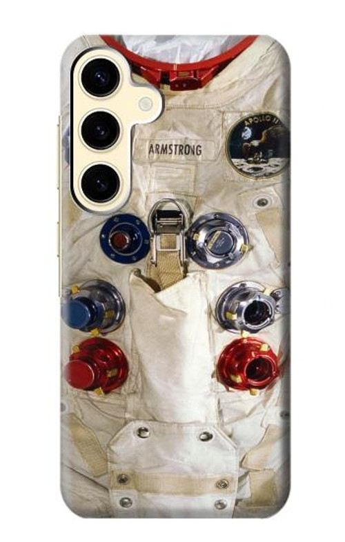 S2639 Neil Armstrong White Astronaut Space Suit Case Cover Custodia per Samsung Galaxy S24 S2639 Neil Armstrong White Astronaut Space Suit Case Cover Custodia per Samsung Galaxy S24