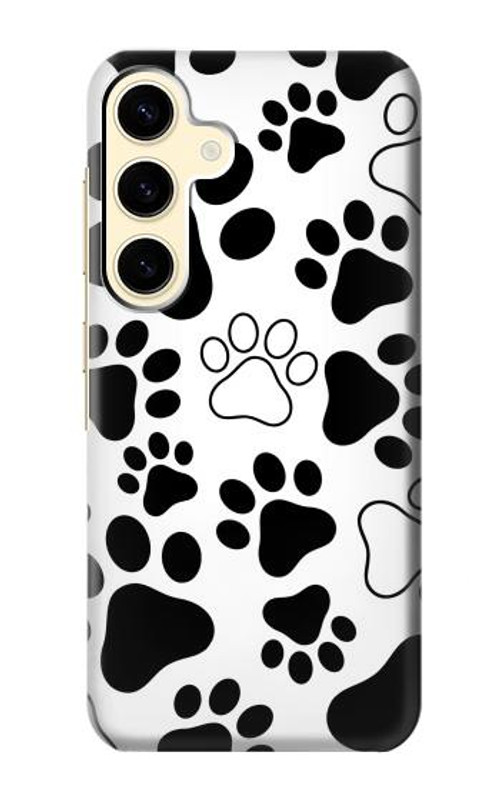 S2904 Dog Paw Prints Case Cover Custodia per Samsung Galaxy S24