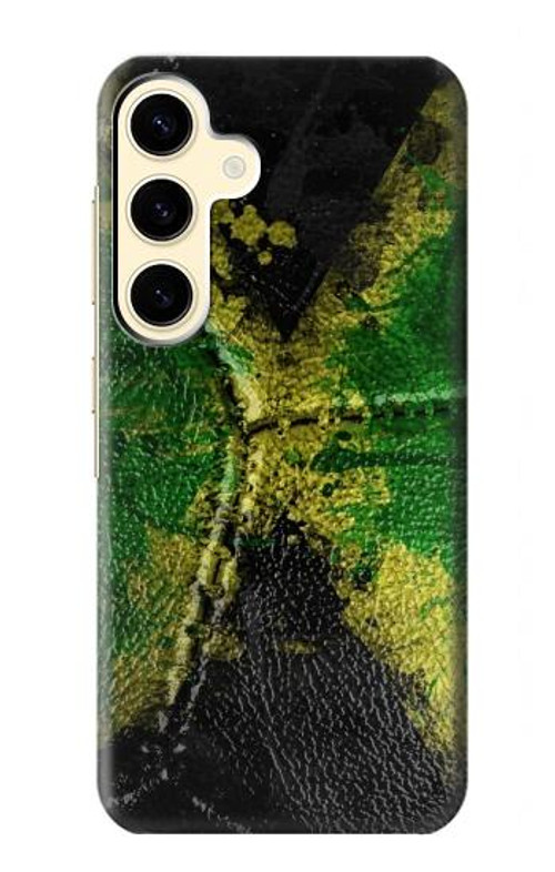 S3319 Jamaica Flag Vintage Football Graphic Case Cover Custodia per Samsung Galaxy S24