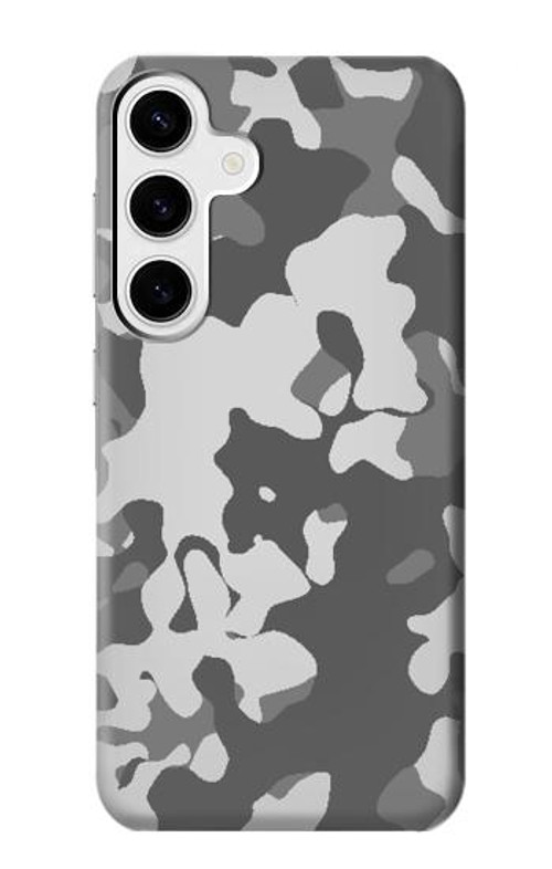 S2186 Gray Camo Camouflage Graphic Printed Case Cover Custodia per Samsung Galaxy S24 Plus