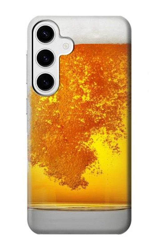 S2391 Beer Glass Case Cover Custodia per Samsung Galaxy S24 Plus