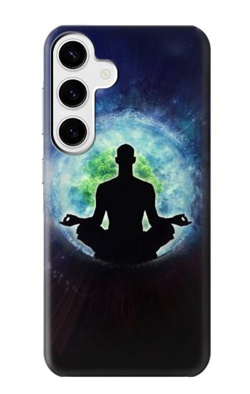 S2527 Yoga Nature Universe Case Cover Custodia per Samsung Galaxy S24 Plus S2527 Yoga Nature Universe Case Cover Custodia per Samsung Galaxy S24 Plus