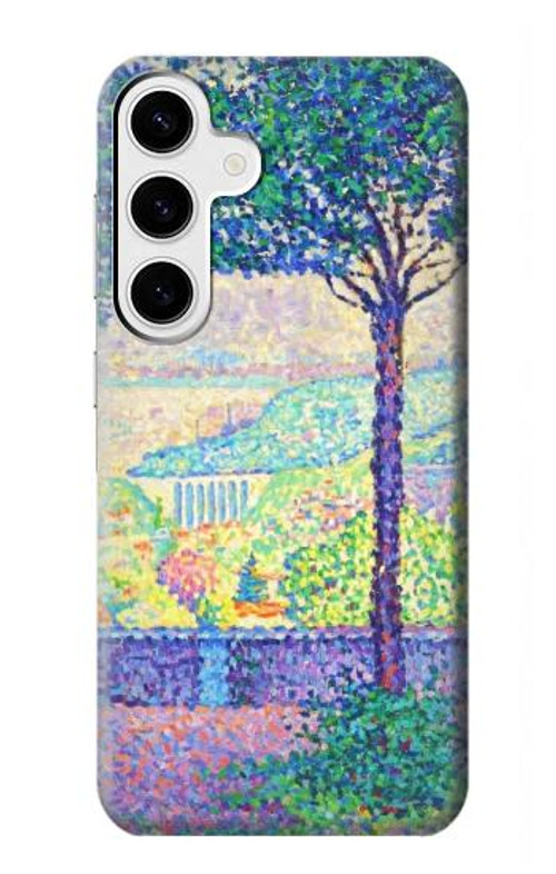 S3349 Paul Signac Terrace of Meudon Case Cover Custodia per Samsung Galaxy S24 Plus