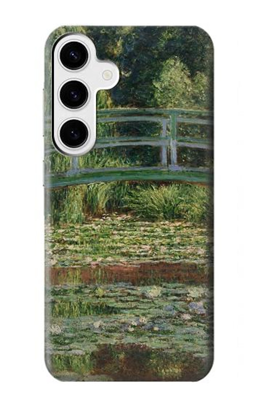 S3674 Claude Monet Footbridge and Water Lily Pool Case Cover Custodia per Samsung Galaxy S24 Plus