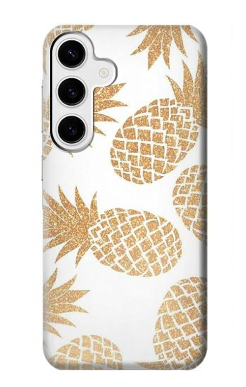 S3718 Seamless Pineapple Case Cover Custodia per Samsung Galaxy S24 Plus