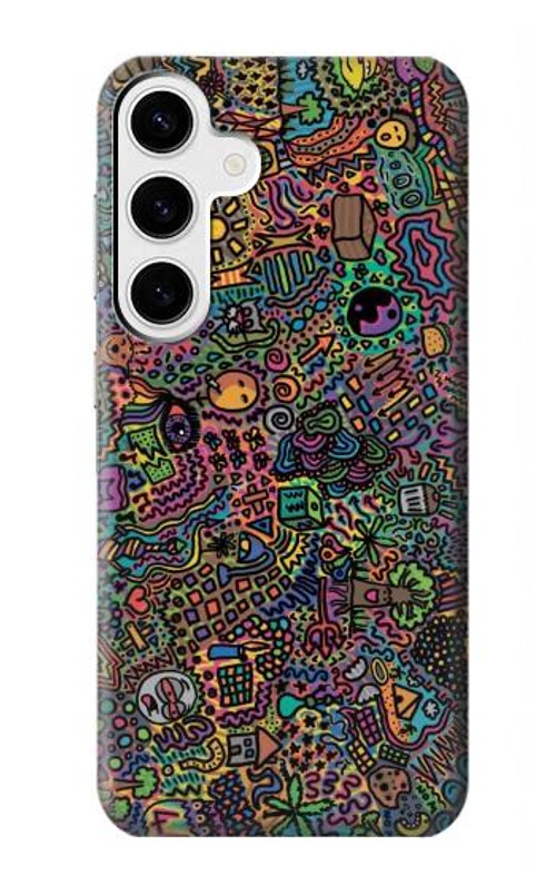 S3815 Psychedelic Art Case Cover Custodia per Samsung Galaxy S24 Plus