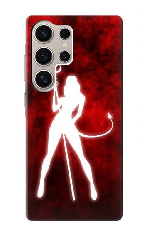 S2455 Sexy Devil Girl Case Cover Custodia per Samsung Galaxy S24 Ultra