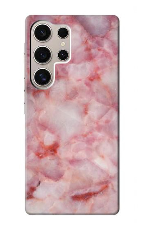 S2843 Pink Marble Texture Case Cover Custodia per Samsung Galaxy S24 Ultra