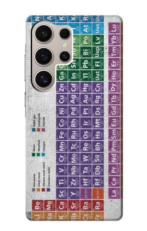 S3383 Periodic Table Case Cover Custodia per Samsung Galaxy S24 Ultra