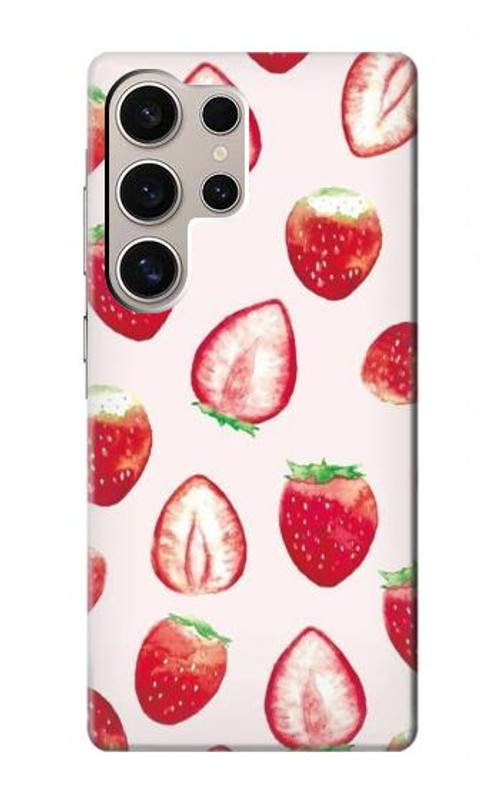 S3481 Strawberry Case Cover Custodia per Samsung Galaxy S24 Ultra