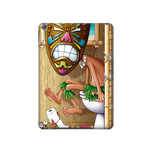 S1702 Tiki Man Toilet Case Cover Custodia per iPad 10.2 (2021,2020,2019), iPad 9 8 7
