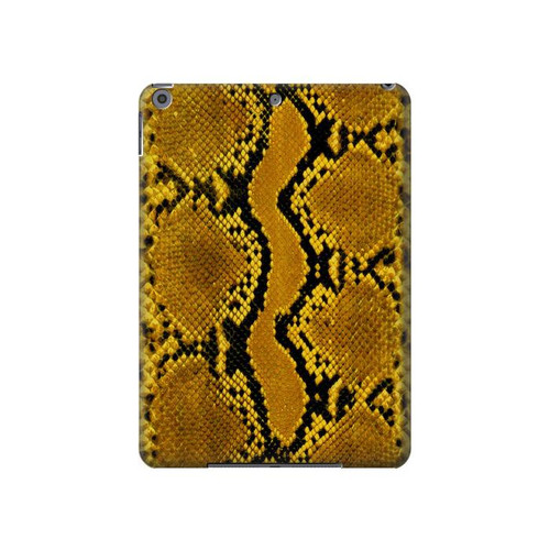 S3365 Yellow Python Skin Graphic Print Case Cover Custodia per iPad 10.2 (2021,2020,2019), iPad 9 8 7