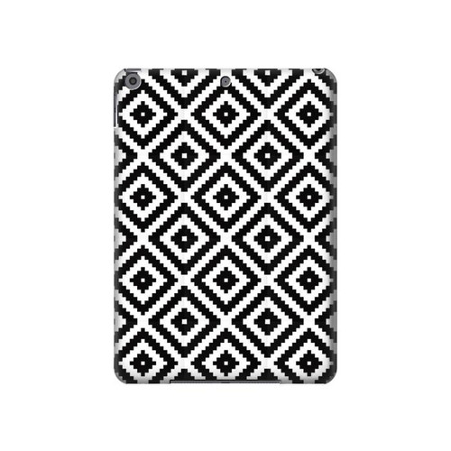 S3424 Ruta Pattern Case Cover Custodia per iPad 10.2 (2021,2020,2019), iPad 9 8 7
