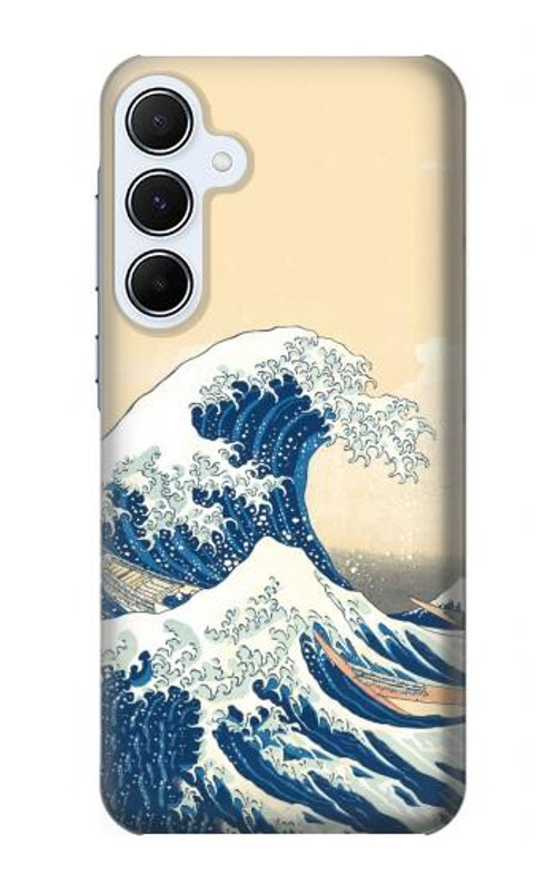 S2790 Hokusai Under The Wave off Kanagawa Case Cover Custodia per Samsung Galaxy A55 5G S2790 Hokusai Under The Wave off Kanagawa Case Cover Custodia per Samsung Galaxy A55 5G