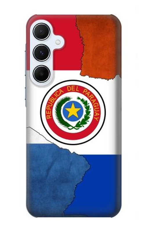 S3017 Paraguay Flag Case Cover Custodia per Samsung Galaxy A55 5G S3017 Paraguay Flag Case Cover Custodia per Samsung Galaxy A55 5G