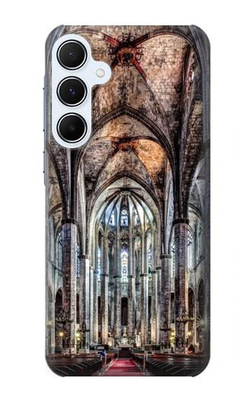 S3210 Santa Maria Del Mar Cathedral Case Cover Custodia per Samsung Galaxy A55 5G