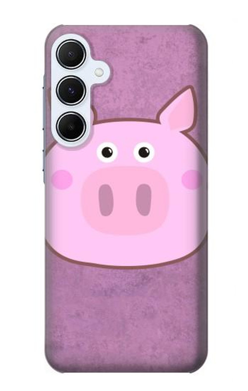 S3269 Pig Cartoon Case Cover Custodia per Samsung Galaxy A55 5G