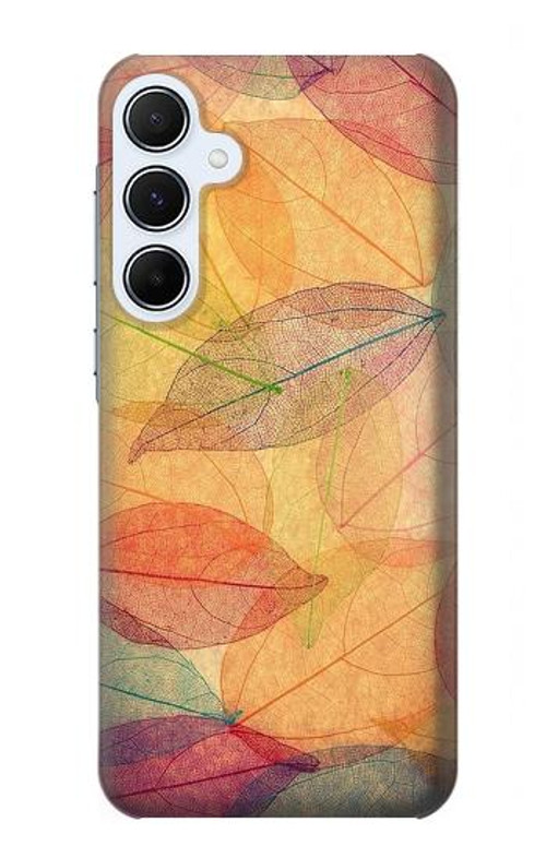 S3686 Fall Season Leaf Autumn Case Cover Custodia per Samsung Galaxy A55 5G