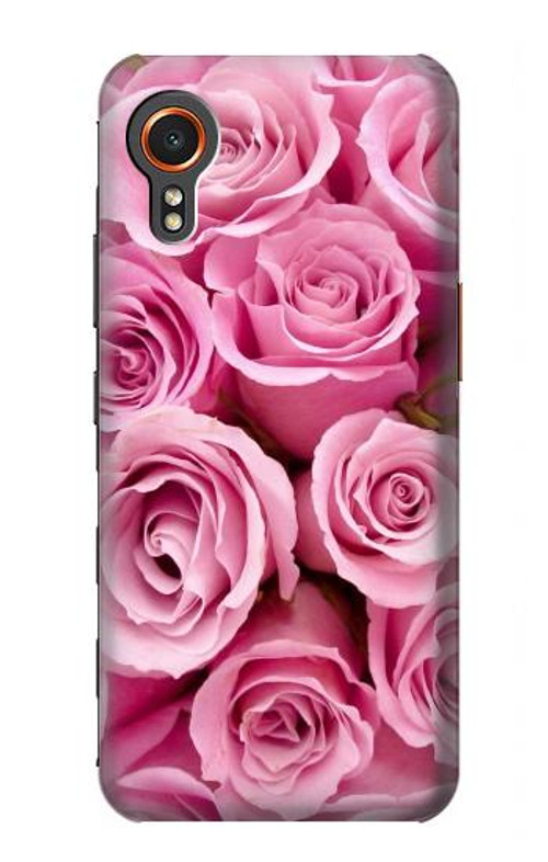 S2943 Pink Rose Case Cover Custodia per Samsung Galaxy Xcover7