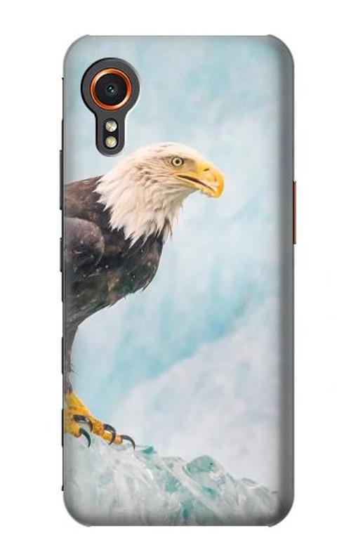 S3843 Bald Eagle On Ice Case Cover Custodia per Samsung Galaxy Xcover7