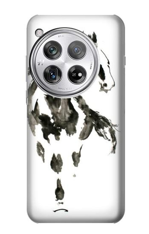 S1031 Horse Paintbrush Case Cover Custodia per OnePlus 12