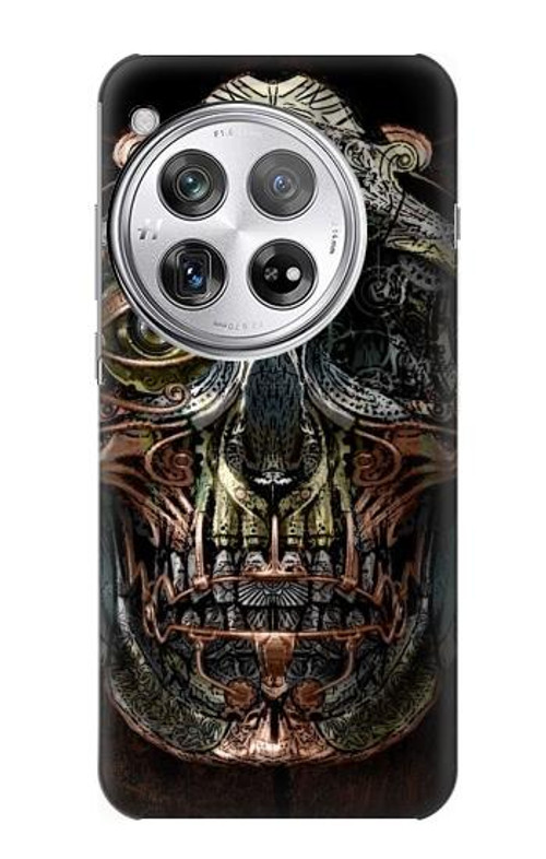 S1685 Steampunk Skull Head Case Cover Custodia per OnePlus 12