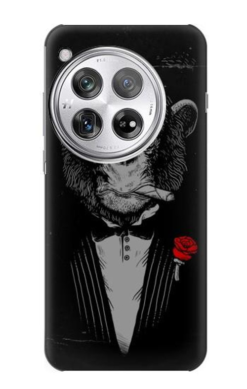 S3167 Funny Monkey God Father Case Cover Custodia per OnePlus 12