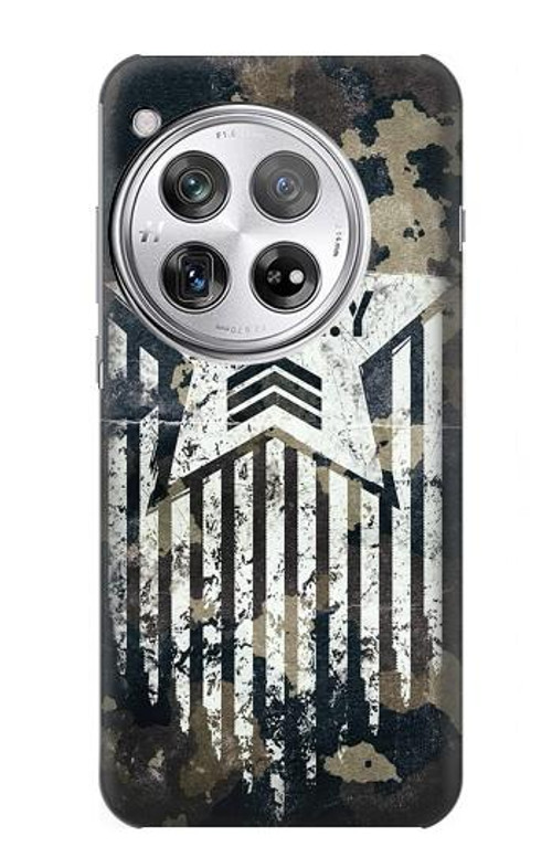S3666 Army Camo Camouflage Case Cover Custodia per OnePlus 12