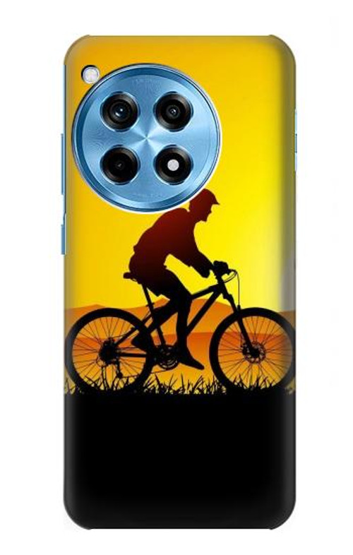S2385 Bicycle Bike Sunset Case Cover Custodia per OnePlus 12R