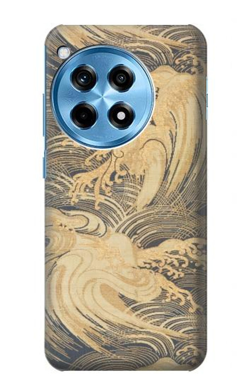 S2680 Japan Art Obi With Stylized Waves Case Cover Custodia per OnePlus 12R