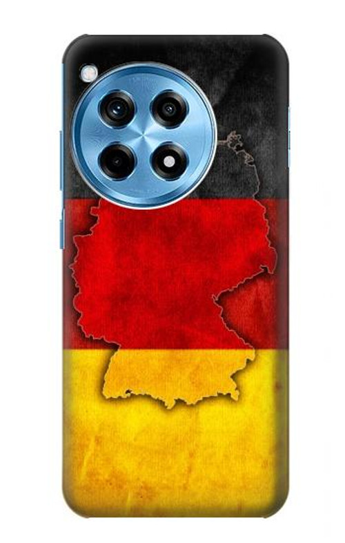 S2935 Germany Flag Map Case Cover Custodia per OnePlus 12R