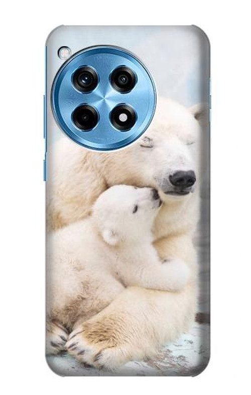 S3373 Polar Bear Hug Family Case Cover Custodia per OnePlus 12R