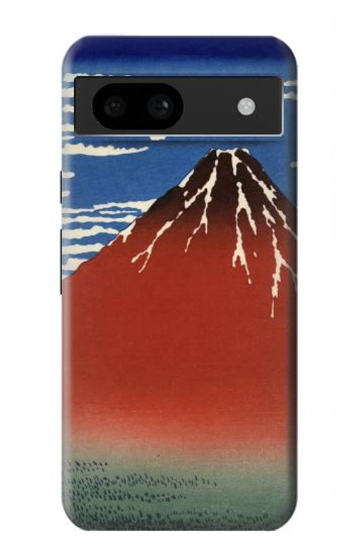 S2390 Katsushika Hokusai Red Fuji Case Cover Custodia per Google Pixel 8a