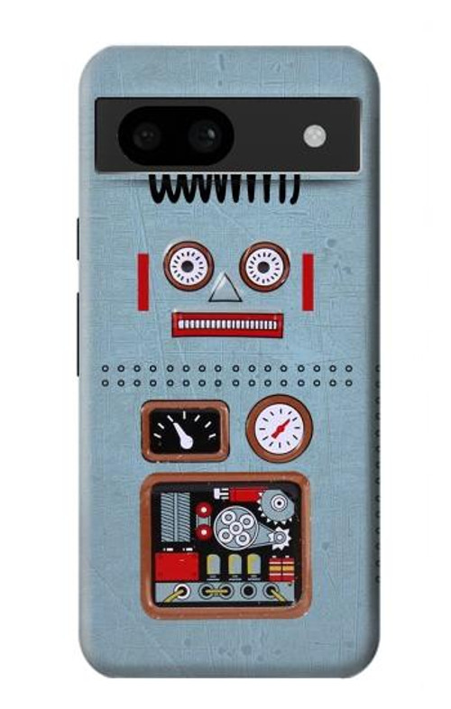 S3040 Retro Robot Toy Case Cover Custodia per Google Pixel 8a