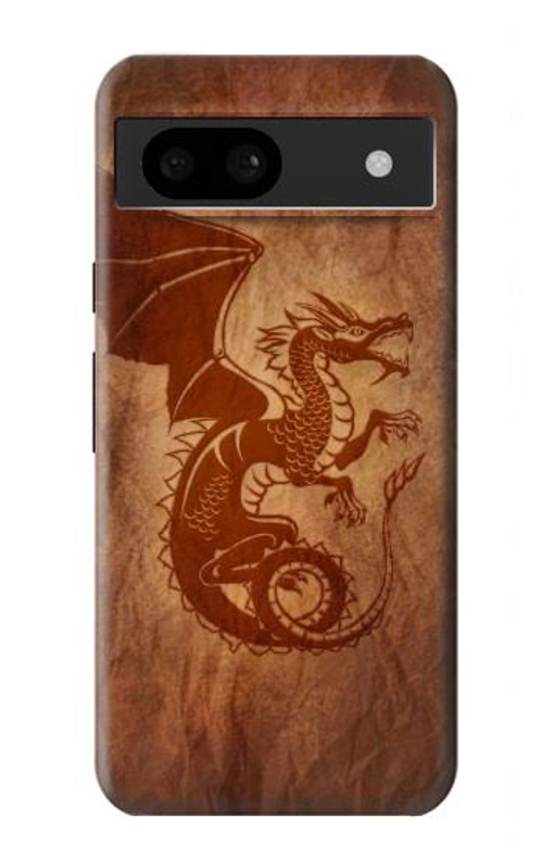 S3086 Red Dragon Tattoo Case Cover Custodia per Google Pixel 8a