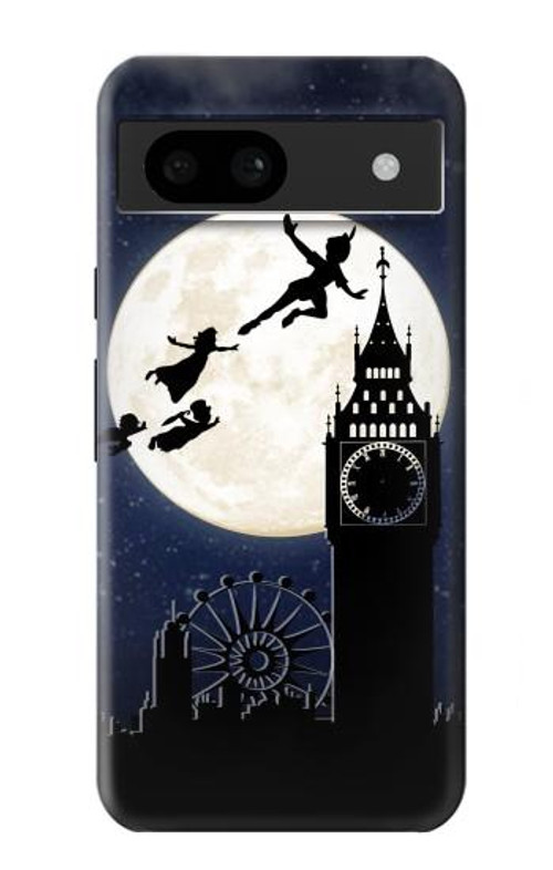 S3249 Peter Pan Fly Full Moon Night Case Cover Custodia per Google Pixel 8a