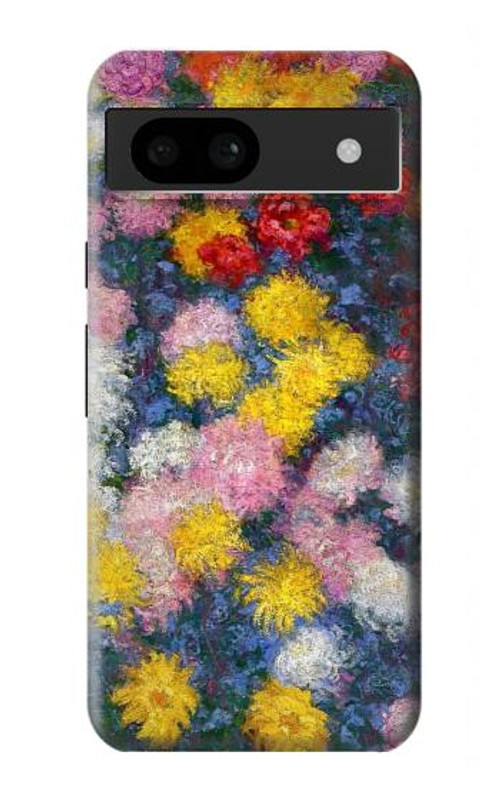 S3342 Claude Monet Chrysanthemums Case Cover Custodia per Google Pixel 8a