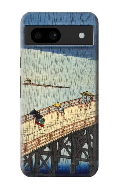 S3347 Utagawa Hiroshige Sudden shower Case Cover Custodia per Google Pixel 8a