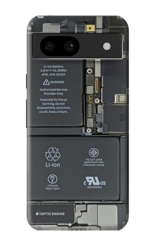 S3467 Inside Mobile Phone Graphic Case Cover Custodia per Google Pixel 8a