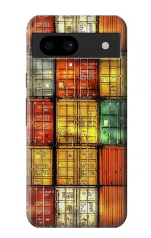 S3861 Colorful Container Block Case Cover Custodia per Google Pixel 8a