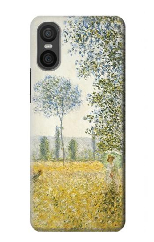 S2682 Claude Monet Fields In Spring Case Cover Custodia per Sony Xperia 10 VI S2682 Claude Monet Fields In Spring Case Cover Custodia per Sony Xperia 10 VI
