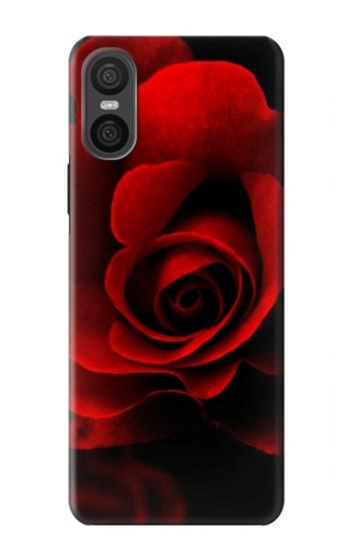 S2898 Red Rose Case Cover Custodia per Sony Xperia 10 VI