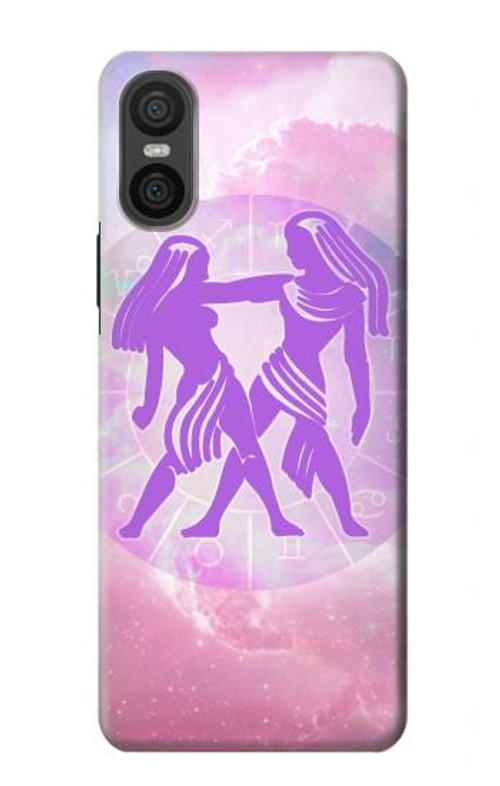 S3259 Zodiac Gemini Case Cover Custodia per Sony Xperia 10 VI S3259 Zodiac Gemini Case Cover Custodia per Sony Xperia 10 VI