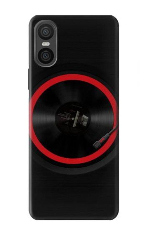S3531 Spinning Record Player Case Cover Custodia per Sony Xperia 10 VI