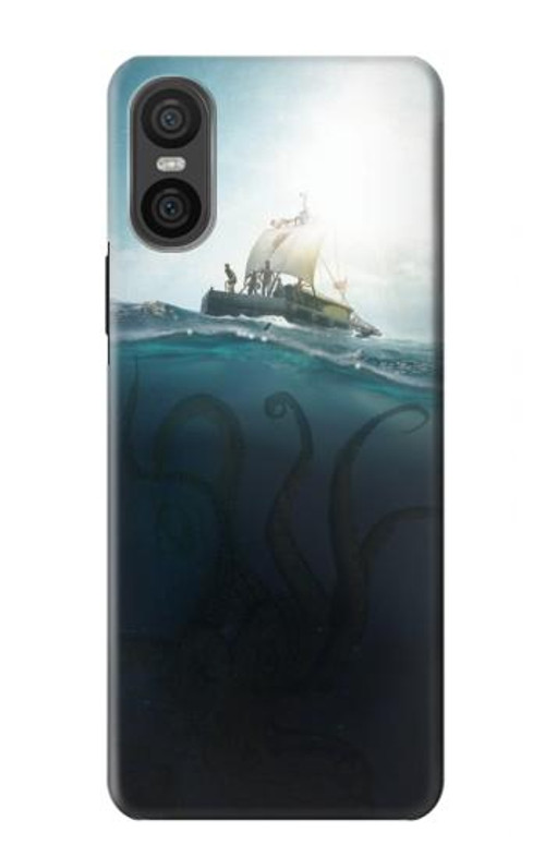 S3540 Giant Octopus Case Cover Custodia per Sony Xperia 10 VI